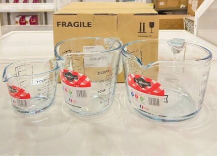 Ocuisine Borosilicate Glass Measuring Mug
