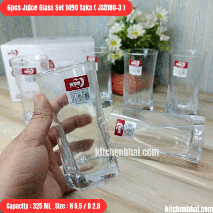 6 Pcs Glass Set -Juice Glass Set- (JS5180-3)