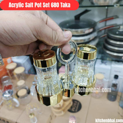 Acrylic Unbreakable Salt Pot Set