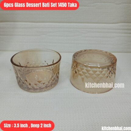 Premium Dessert Cup Set- 6 Pcs Set - DC3302
