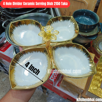 4 Hole Divider Serving Dish-202
