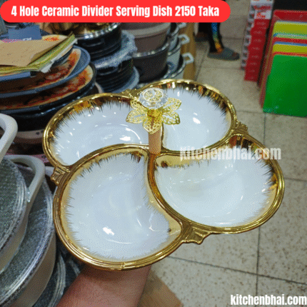 4 Hole Divider Serving Dish-203